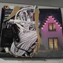 lemonlovely Permanent Outdoor Lights, RGB+IC Smart Outdoor Halloween Lights for House, 300ft with 150 LED, IP67 Waterproof LED Light for Halloween Christmas Decorations, Work with Remote, APP