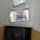 24 Key LED Strip Controller, Wireless Rectifier Control Box, IR Remote Controller, DC 12V 3A Power Supply Plug Adapter for 2835 3528 5050 RGB LED Strip Lights Flexible Tape Lighting
