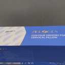 Cervical Neck Pillow for Pain Relief- Queen Size Adjustable Cooling Pillow for Sleeping, Memory Foam Pillows for Neck Shoulder, Ergonomic Contour Bed Pillow for Side, Stomach & Back Sleepers (Queen Size 23.6"L x 14.2"W)