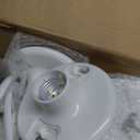 30 Pcs E26 Medium Base Ceiling Lamp Holder Keyless Light Sockets White Bulb Socket Incandescent Fluorescent CFL Lamp Holder 660w 250v (Phenolic Resin)