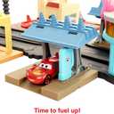 Mattel Disney and Pixar Cars On The Road Playset with 2 Toy Vehicles & Light-Up Countdown, Includes Lightning McQueen & Mater Truck, Large