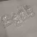 2 Pack Protective Case for 17cm Doll, Crystal Figure Clear Hard Display Protector Cover Acrylic Box Organizer Accessories for Sitting Series