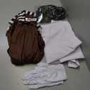 fun shack Mens Chocolate Factory Worker Costume, Chocolate Factory Costume, Candy Costume Adult Men, Movie Character Costumes, Small