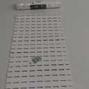 BEMISO Shower Mat Non Slip Bathtub Mat with Suction Cups and Drain Holes 27.5 x15.7 Inch Bath Mat for Tub & Shower.Easy Dry,Easy to Cut,Eco-Friendly 2 Pack White