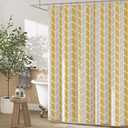 Jinchan Yellow and..h Hooks 70x62 inches