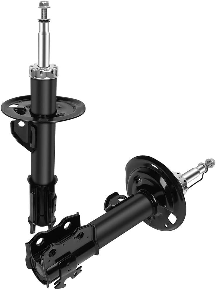 Front Shocks, OCPTY Shock Absorbers Struts Fit for 2012 2013 2014 2015 for Toyota for Prius C,2006 2007 2008 2009 2010 2011 2012 2013 2014 for Toyota for Yaris 334472 72288 334473 72289 Pack of 2