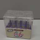 Party Essentials N151521 Hard Plastic Tube Shot, 1.5 oz. Capacity, Clear (12 Packs of 15)