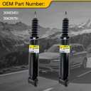 Pair Rear Shock Struts Self Leveling for Volvo XC90 2003-2014