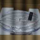 41" Modern Ceiling Fan with Lights and Remote Control, Dimmable 6 Speed Reversible Blades, LED Flush Mount Bladeless Low Profile Ceiling Fan Flower Lamps for Living Room, Fan Ceiling Lamp 150W