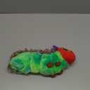 KIDS PREFERRED World of Eric Carle, The Very Hungry Caterpillar Butterfly Reversible Stuffed Animal Plush Toy, 16",Green