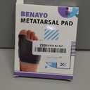 Orthopedic Metatarsal Pads,Ball of Foot Cushion with Gel Pad for Women and Men, Foot Pads for Ball Pain Relief, Morton's Neuroma, Metatarsalgia Support. (Gray, Middle:Women(7-9)/MEM(5-7))