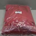 NICETOWN Christmas Red Velvet 108 inch Curtains and Drapes, Blackout Extra Long Elegant Wall Backdrop Drapes for Holiday Season Home Decoration (52x108, Set of 2, Rod Pocket Design)