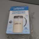 Dr. Brown's Baby Formula Mixing Pitcher with Adjustable Stopper, Locking Lid & No Drip Spout, Black, BPA Free, 36oz, 1 Pack