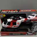 Sunny Days Entertainment Maxx Action Large Helicopter - Lights and Sounds Vehicle with Motorized Turbine and Spinning Rotors