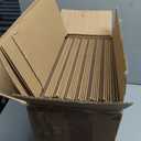 CRUGLA 10x10x10 Shipping Boxes 15 Pack, Brown Corrugated Cardboard Boxes with Side-Lock and Pre-Applied Double-Sided Tape, Easy Assemble Packing Mailer Boxes for Small Business Shipping