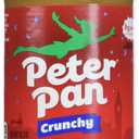 Peter Pan Crunchy Peanut Butter, Made with Roasted Peanuts, Gluten Free, 16.3 oz Jar (12 Count) (EXP 03/14/27)
