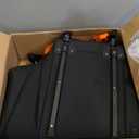 Goloni Ski Bag with Wheels,Padded Snowboard Bag for Air Travel,600D Waterproof Fabric,Foldable Snow Bag Fits 2 Pairs Skis