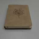 Hosanna Revival NLT Bible for Women — Journaling & Study Bible with Wide Margins, Taupe Leather-like Cover, Floral Design, New Living Translation Notetaking Bible: Marlo Theme