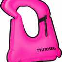 Inflatable Snorkel Vest Adult, Snorkeling Jackets,Buoyancy Vest for Snorkeling Boating, Safety Load Up to 220 Ibs