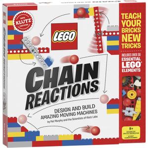 LEGO Chain Reactions (Klutz Science/STEM Activity Kit), 9" Length x 1.06" Width x 10" Height LEGO Chain Reactions (Klutz Science/STEM Activity Kit), 9" Length x 1.06" Width x 10" Height