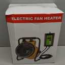 LHUKSGF Greenhouse Heater with Digital Thermostat, Grow Tent Heaters, Overheat Protection, Fast Heating for Green House, Flower Room, Yellow