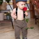 trilece Child Kids Boys Girls Toddlers Infant Baby Suspenders Adjustable Y Back Suspenders (5 Months to 6 Years, Black)