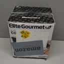 Elite Gourmet EHC-5055 Automatic 5-Cup Brew & Drip Coffee Maker with Pause N Serve Reusable Filter, On/Off Switch, Water Level Indicator (Black)