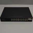 16 Port Gigabit PoE Switch,AUMOX PRO SG518P 18 Ethernet Unmanaged PoE with 2 Gigabit Uplink 250W,Plug and Play,Sturdy Metal Desktop, Wall Mount or Rackmount Network Switch, 802.3af/at Compliant