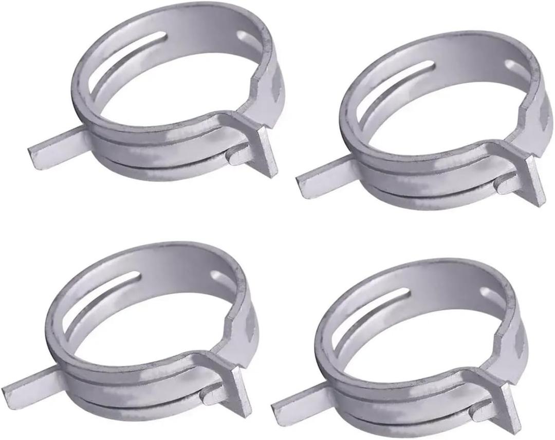4PCS Upper & Lower Radiator Hose Clamps Kit for Honda Accord Civic CRV Fit Odyssey Replace 19511-PH7-003 19511PH7003