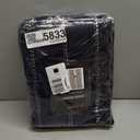 jinchan Blackout Curtains 63 Inches Long for Bedroom, Boho Insulated Curtains Black Printed on Beige Geometric Drapes Back Tab Rod Pocket Room Darkening Retro Farmhouse Pattern 2 Panels