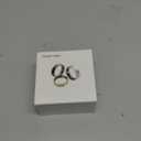 Mirlray Smart Ring for Women & Men, Smart Ring Health Tracker, Blood Oxygen & Heart Rate Monitor Sleep Ring, Waterproof Fitness Ring, Long Lasting Battery Smart Rings (Black, #10)