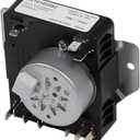 WPW10185982 W10185982 Dryer Timer Compatible with Whirlpool, Maytag, Amana, Kenmore, Crosley and More, Replacement Clothes Dryer Timer Control Parts