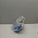 Soccer Ball Shiny Gift Size 3 4 5 Practice Training Come with Pump and Needle (Blue)