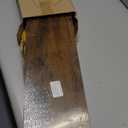 BAYKA Floating Shelves, 22.5 inch Rustic Wood Wall Mounted Shelves for Bedroom, Living Room, Kitchen & Office, Hanging Display Shelf with 22 lbs Capacity (Rustic Brown,Set of 2)