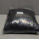 IDEALSANXUN Black Peacoat Womens Winter Coats for Women Long Pea Coat Trench Ladies Double Breasted Fall Warm Fashion Outfits, Black, XL