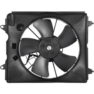 SCITOO Engine Cooling Fan Assembly Compatible with 2010-2016 for Honda for CR-V 2.4L; Replace 621438;601330 | Electric Fan Assembly|621438 19015REZA01 19020RSAG01 38616RB0003 190305LAA01 190155LAA01 19015RSAA01 HO3115155 38616RB0003