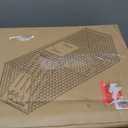 Humane Way Sentinel 32 Inch Live Animal Trap - No Assembly Required - Safe Medium Traps for All Animals - Raccoons, Cats, Groundhogs, Opossums - 32" L x 10.5" W x 12.5" H