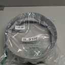 Vent Systems 12" Inch Flexible Vibration-Reducing Duct Connector  Round Galvanized Steel Vent Hose Adapter, Male-End Spiral Duct, Pipe Extender, HVAC Ventilation Fittings - Inline Duct Work Coupler