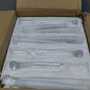 24 Pcs Acrylic Icicle Christmas Tree Ornaments 5 Inches Clear Icicles with Fake Snow Hanging Winter Fairy Decorations for Christmas Tree Decorations Xmas Outside Yard Porch Home Decor