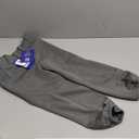 Mizuno Girls' Belted Fastpitch Softball Pant (X-Large, Dark Charcoal)
