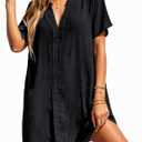 Spicy Sandia Women‘s Quick-Dry Beach Cover Up Dress Lightweight Swimsuit Coverups Cute Summer Vacation Outfits, XL