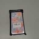 Flower Phone Case for iPhone 16 Plus, Delicate Floral Art Pattern Cover, Camera Lens Protector & Shockproof, Silicone Lanyard, Cute Slim & Lightweight for iPhone 16 Plus Case (Silver)