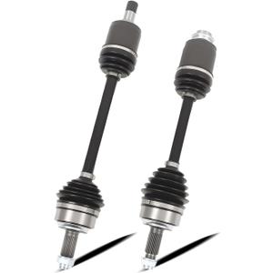2 PCS Front CV Axle Shaft Assembly FWD Compatible with Accord 2008-2017 2.4L L4 TSX 2009 2010 2011 2012 2013 2.4L L4 Auto Manual Trans Driver Passenger Side NCV36121 NCV36122
