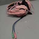 BENGOO G9000 Professional Gaming Headset for PS4, PC, Xbox One Controller, Noise Cancelling Over Ear Headphones with Mic, LED Light, Bass Surround, Soft Memory Earmuffs for Laptop Nintendo - Pink