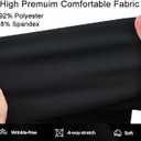 Kubsid Pant Suits for Women Dressy 2026 Business Blazer and Elastic High Waist Straight Leg Pants Work 2 Piece Outfits Medium