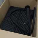 2-in-1 Lunch & Laptop Tote Bag 15.6" Work Bags for Women Polyester Casual Teacher Nurse Bag Laptop Briefcase (Black)