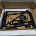 LORYERGO TV Tray - TV Table, Folding Table Trays, w/6 Height & 3 Tilt Angle, TV Tray Table w/Cup Holder, Dinner Tray for Eating on Couch, Laptop, Bed & Couch