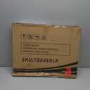 Outdoor Side Table - Small Patio End Table All Weather, Patio Furniture Sets and Outside Furniture for Pool, Balcony, Deck, Porch, Black