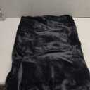 USB Heated Warm Fleece Shawl & Wrap Intelligent Electric Heating Blanket Kneepad for HomeBlack