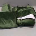 BGment Sage Green Velvet Curtains 84 Inches Length, Super Soft Room Darkening Thermal Insulated Blackout Curtains with Back Tab and Rod Pocket for Bedroom/Living Room, Set of 2 Panels, 52 x 84 Inch